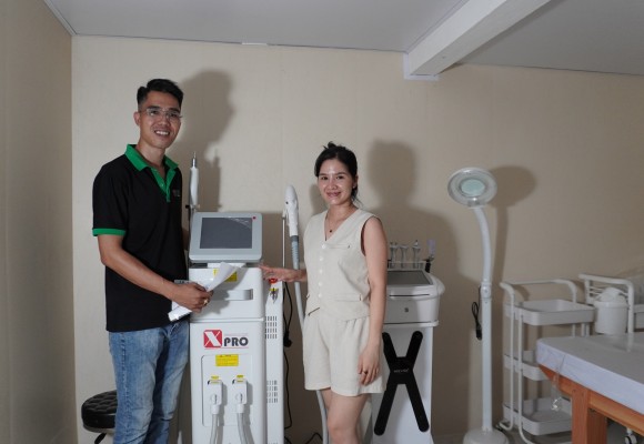 Chuyển giao công nghệ | Máy Triệt-Laser Xpro | Châu Thành-Tiền Giang